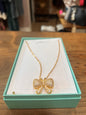 jBloom Gold Bow Necklace