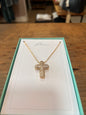 jBloom Gold Crystal Necklace