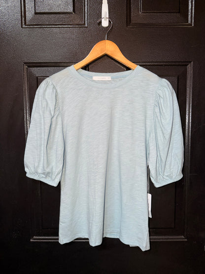 Crew Neck Puffed Should Tee
