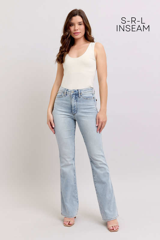 Judy Blue HW Tummy Control Light Bootcut