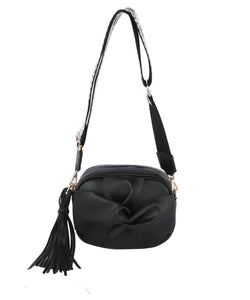 Front knot cross body bag