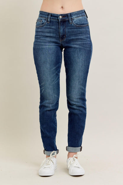 Judy Blue CORE Cuffed Slim Fit