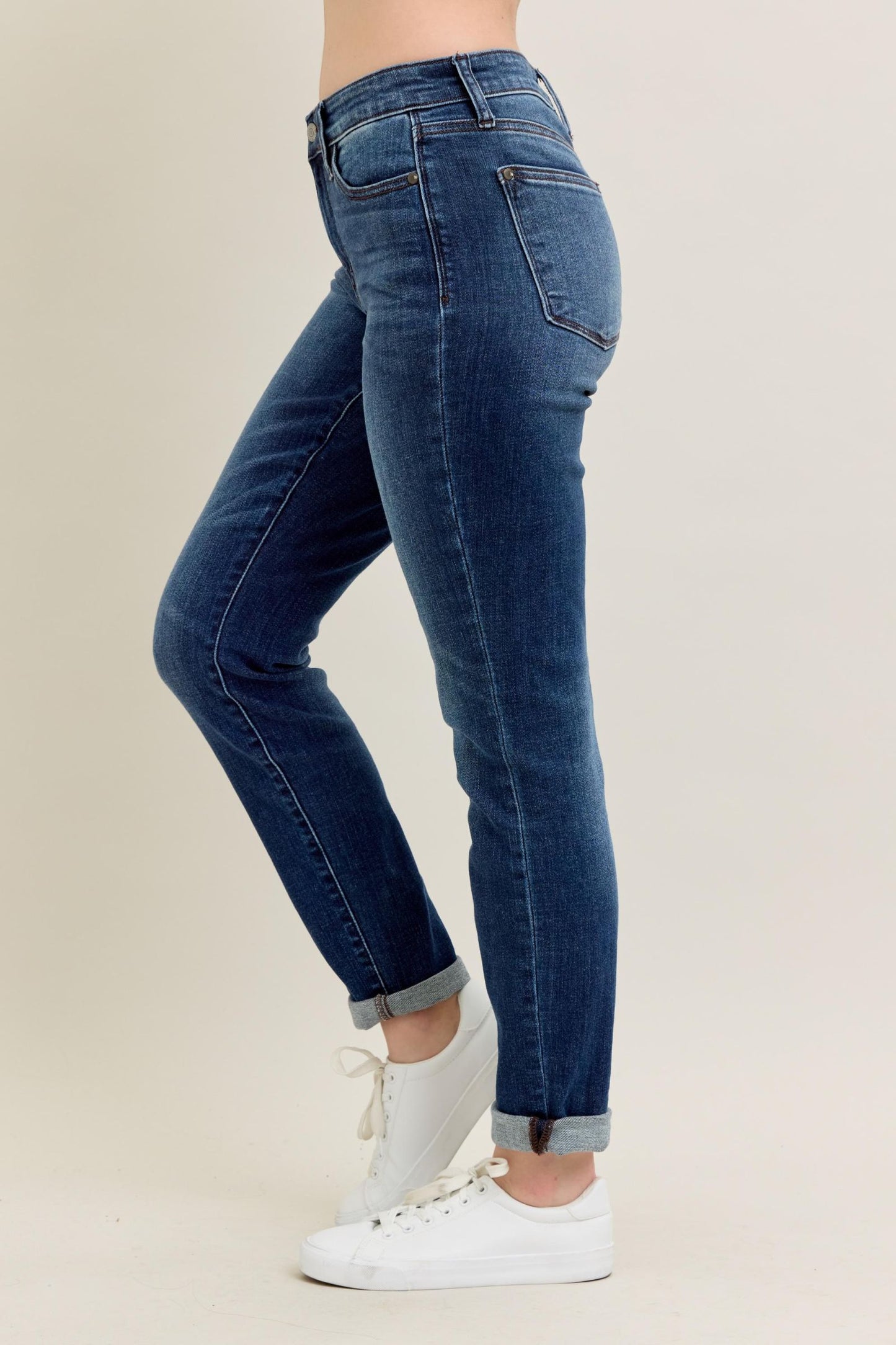 Judy Blue CORE Cuffed Slim Fit
