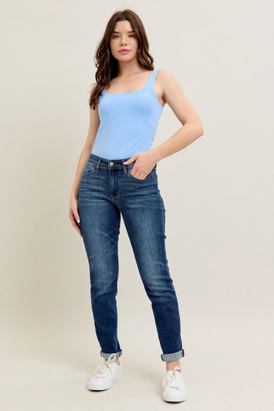 Judy Blue CORE Cuffed Slim Fit