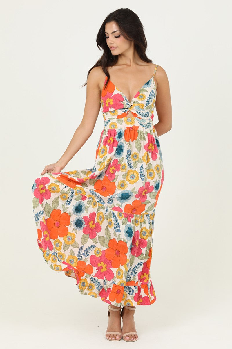 Summer Floral Maxi Dress