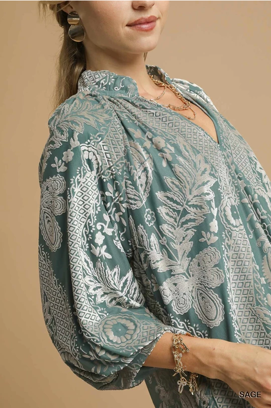 Dare to Damask Top