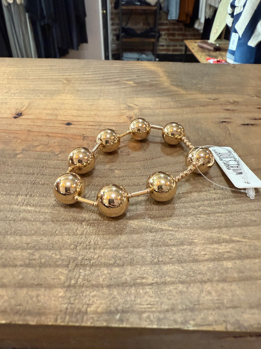 Large Bead Bracelet w/Magnetic Closure