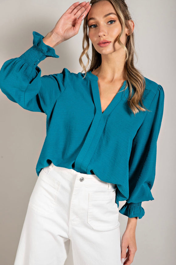 Teal it to Me Top