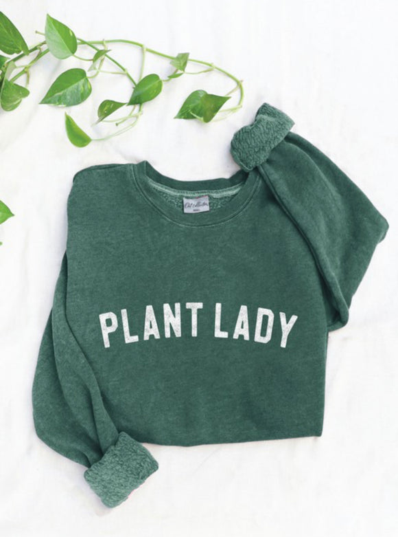 Plant lady sweatshirt