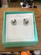 jBloom silver clip earrings