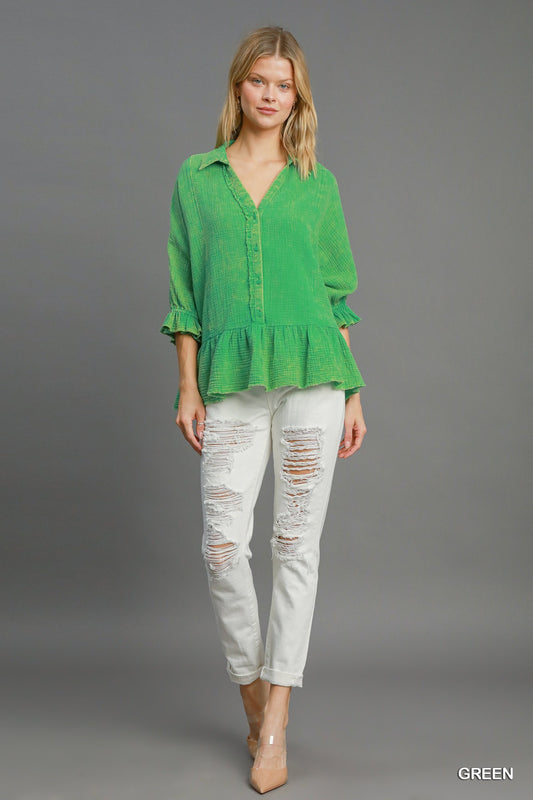 Gypsy Fern Blouse