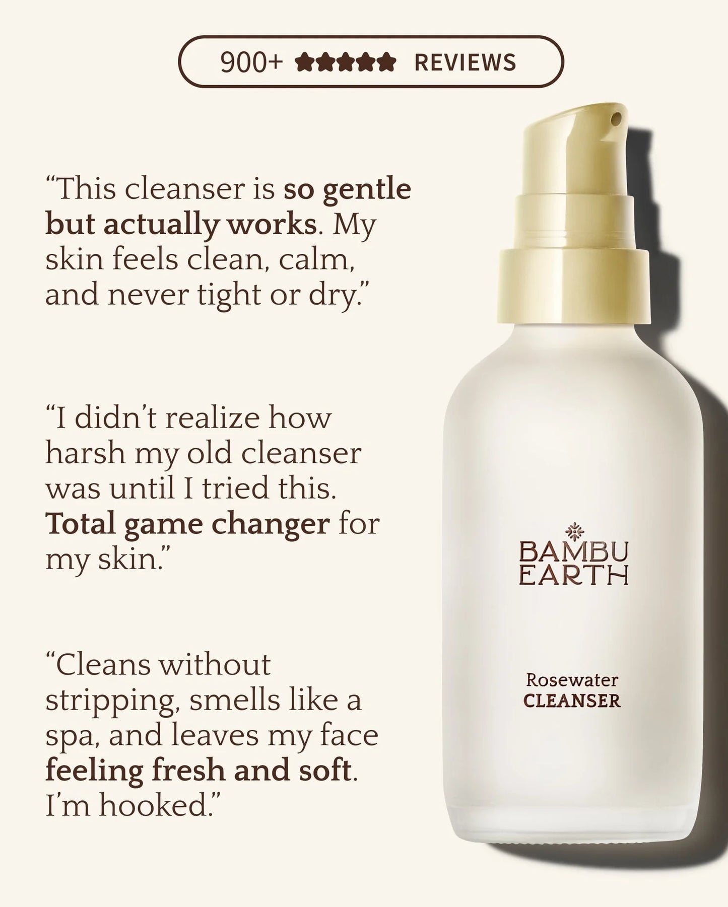 Bambu Earth Rosewater CLEANSER