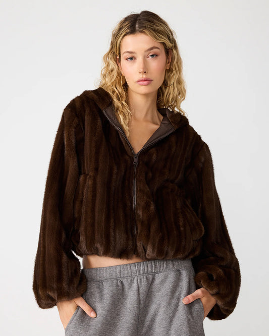 Mavis Jacket -Wolf Brown