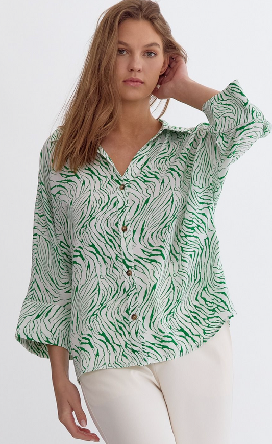 Safari Summer Top