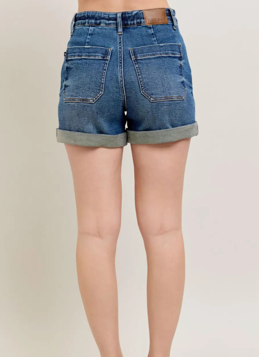 Judy Blue High Waist Cuff Jogger Short