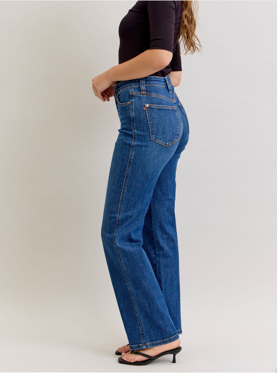 Judy Blue HW Tummy Control Straight