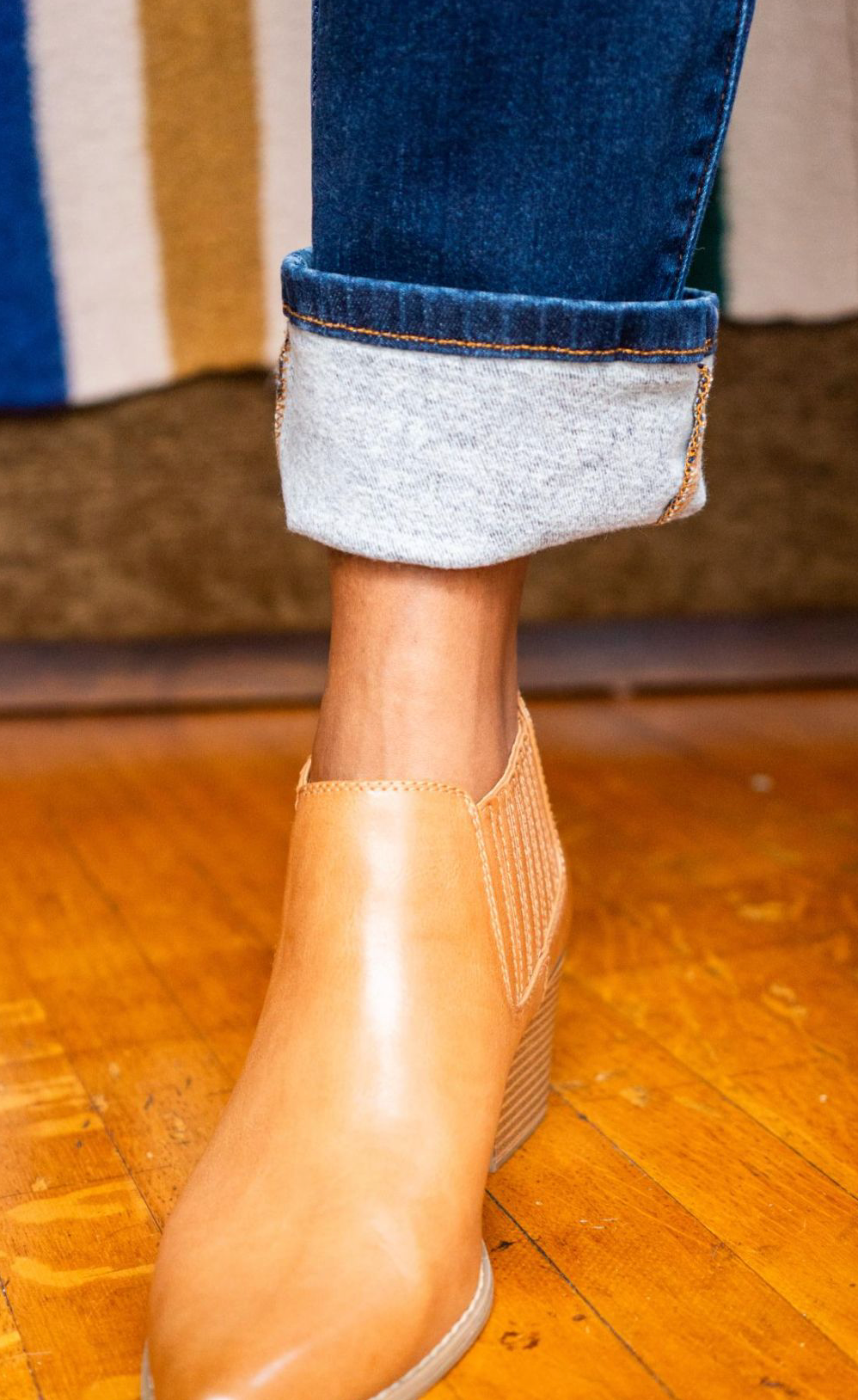 Judy Blue Vintage Wash Thermal Straight