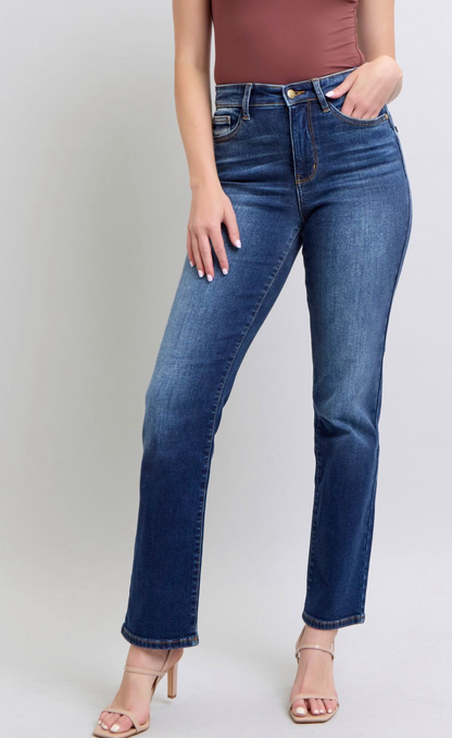 Judy Blue Vintage Wash Thermal Straight