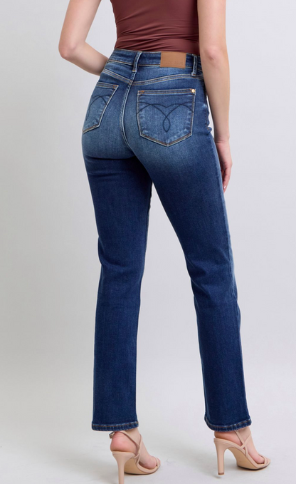 Judy Blue Vintage Wash Thermal Straight