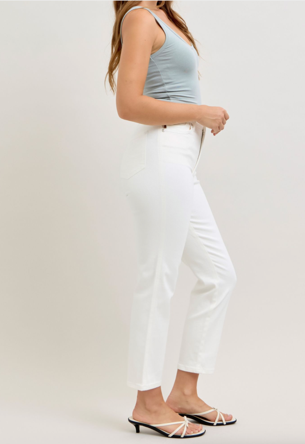 Judy Blue HW Tummy Control Ankle Straight