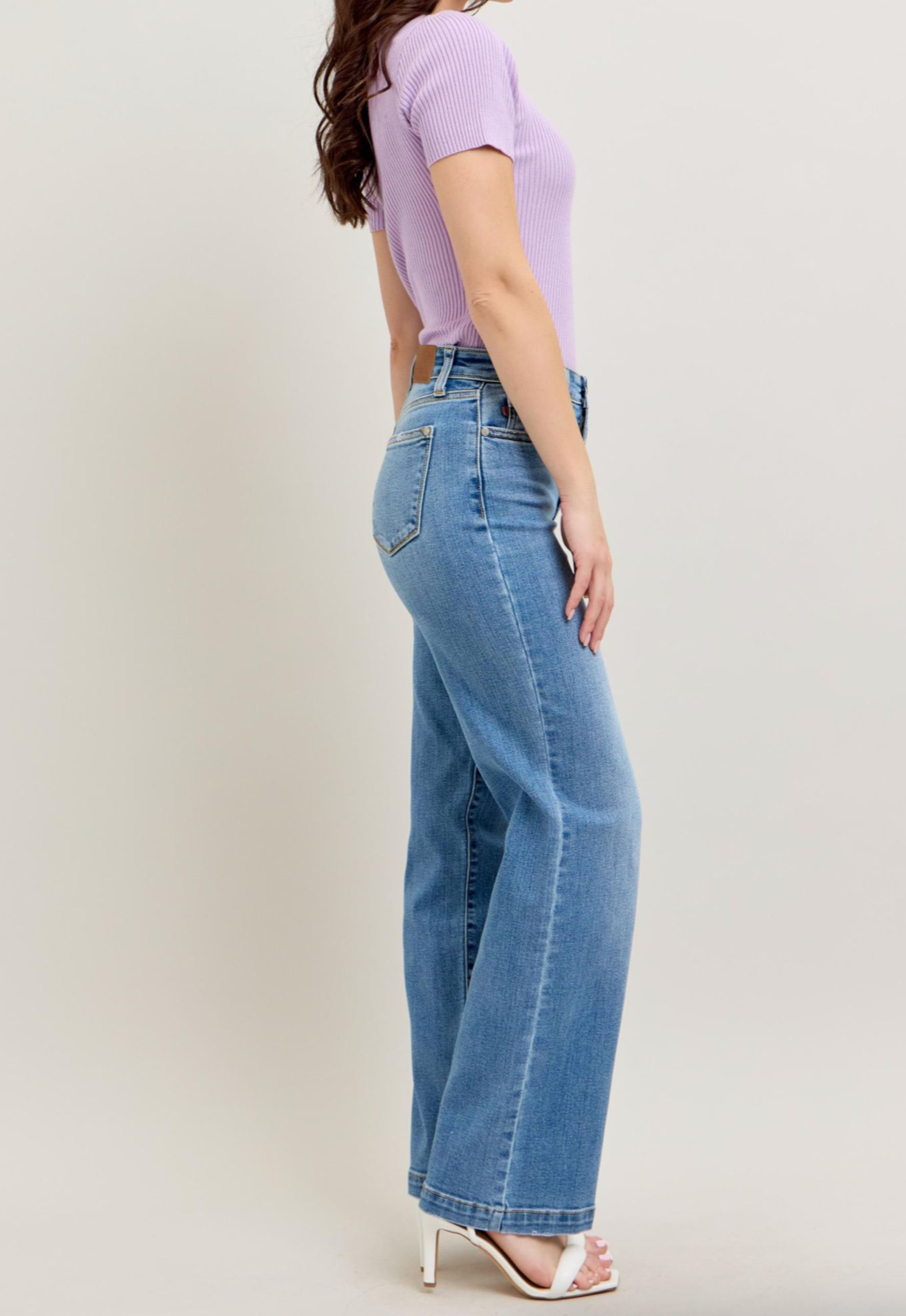 Judy Blue HW Trouser Straight Fit