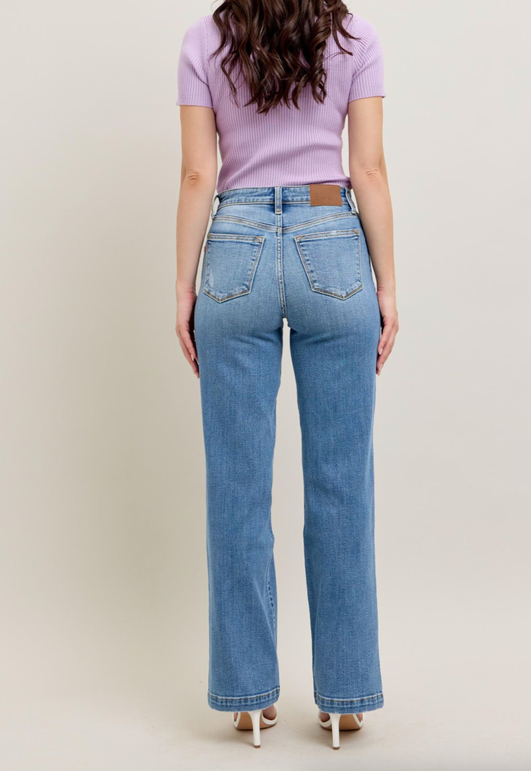 Judy Blue HW Trouser Straight Fit