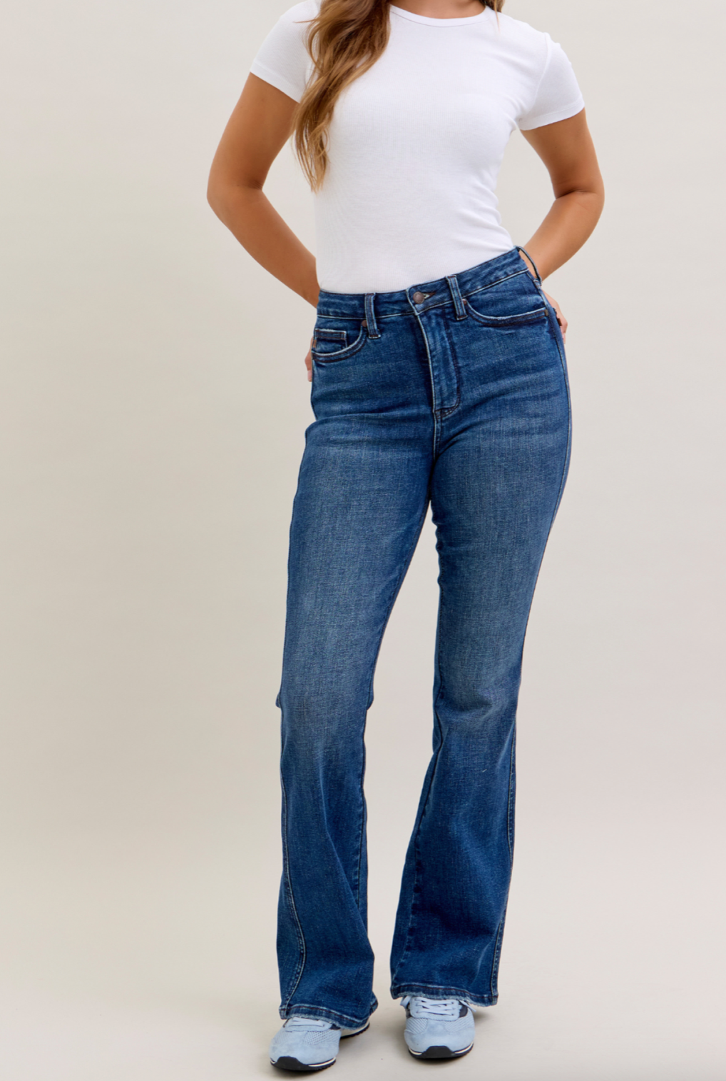 Judy Blue HW Tummy Control Bootcut SHORT