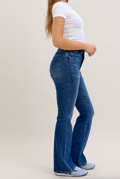 Judy Blue HW Tummy Control Bootcut SHORT