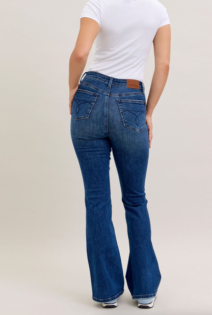 Judy Blue HW Tummy Control Bootcut SHORT