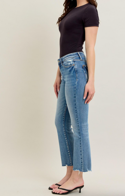 Judy Blue MR Vintage Wash Destroy Hem