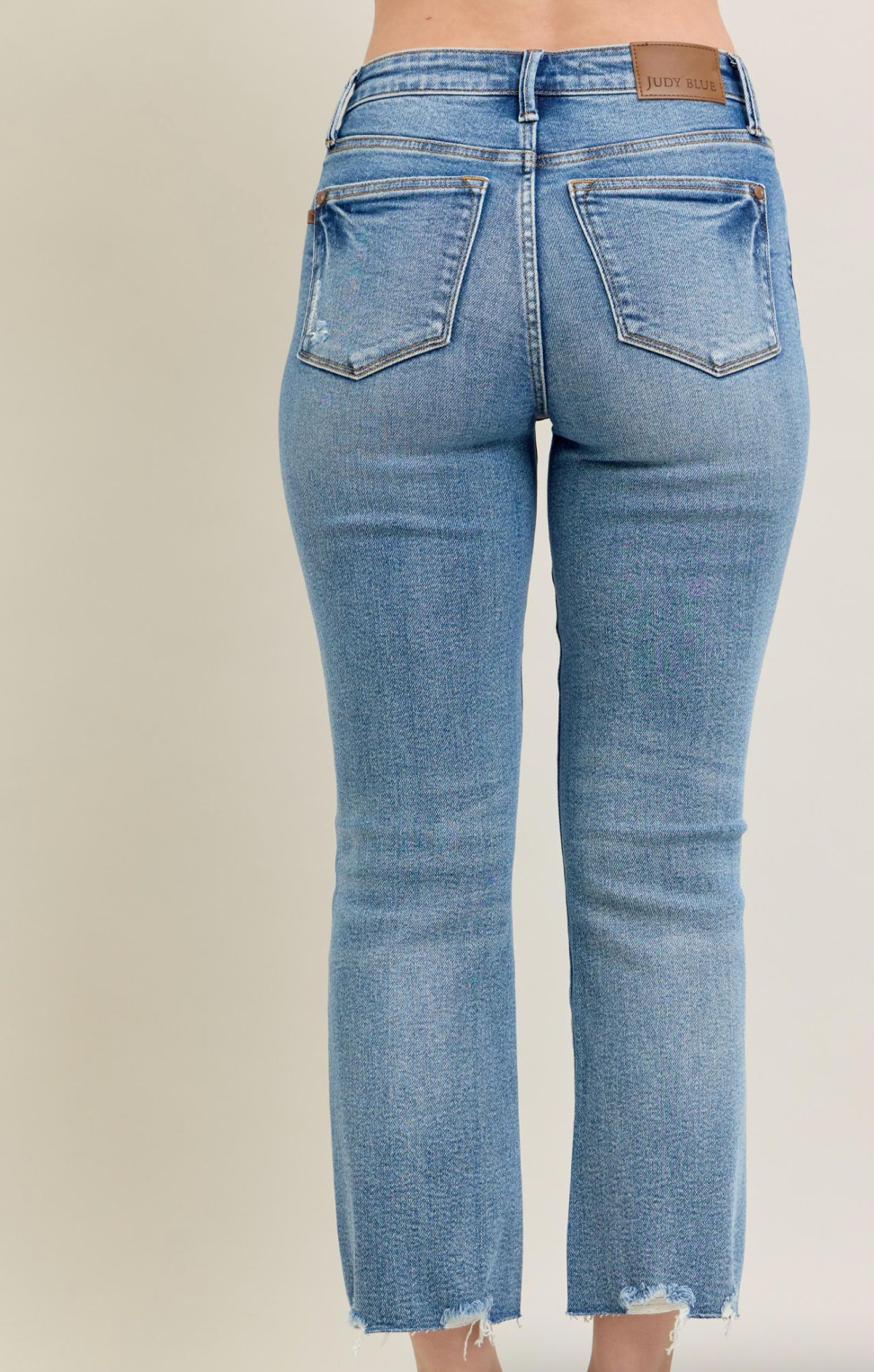 Judy Blue MR Vintage Wash Destroy Hem