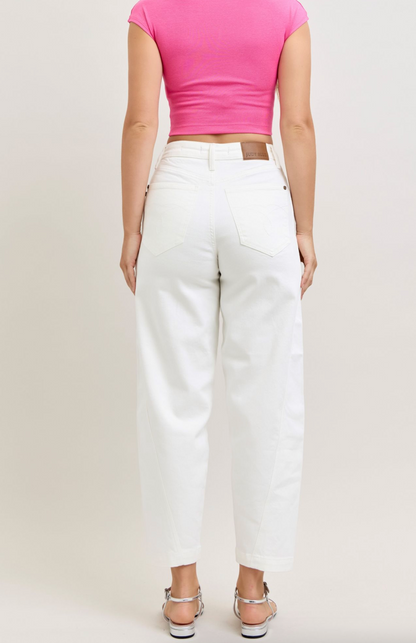 Judy Blue HW Barrel Rigid Magic White