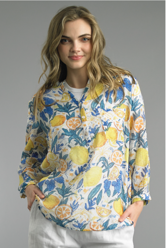 Citrus Button Down Shirt