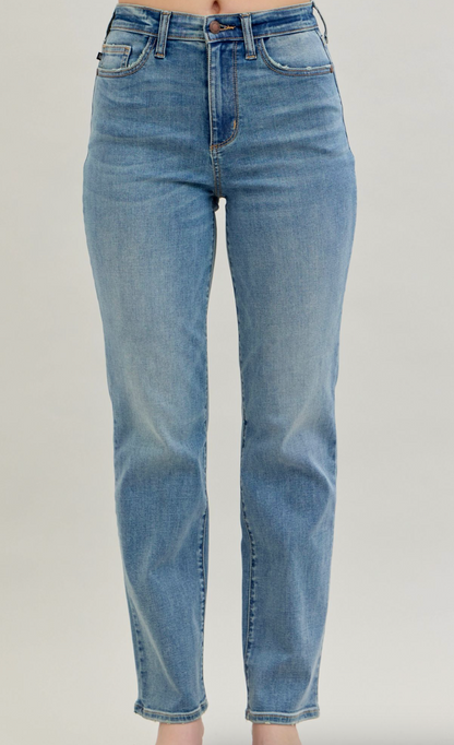 Judy Blue LT High Waist Straight Fit
