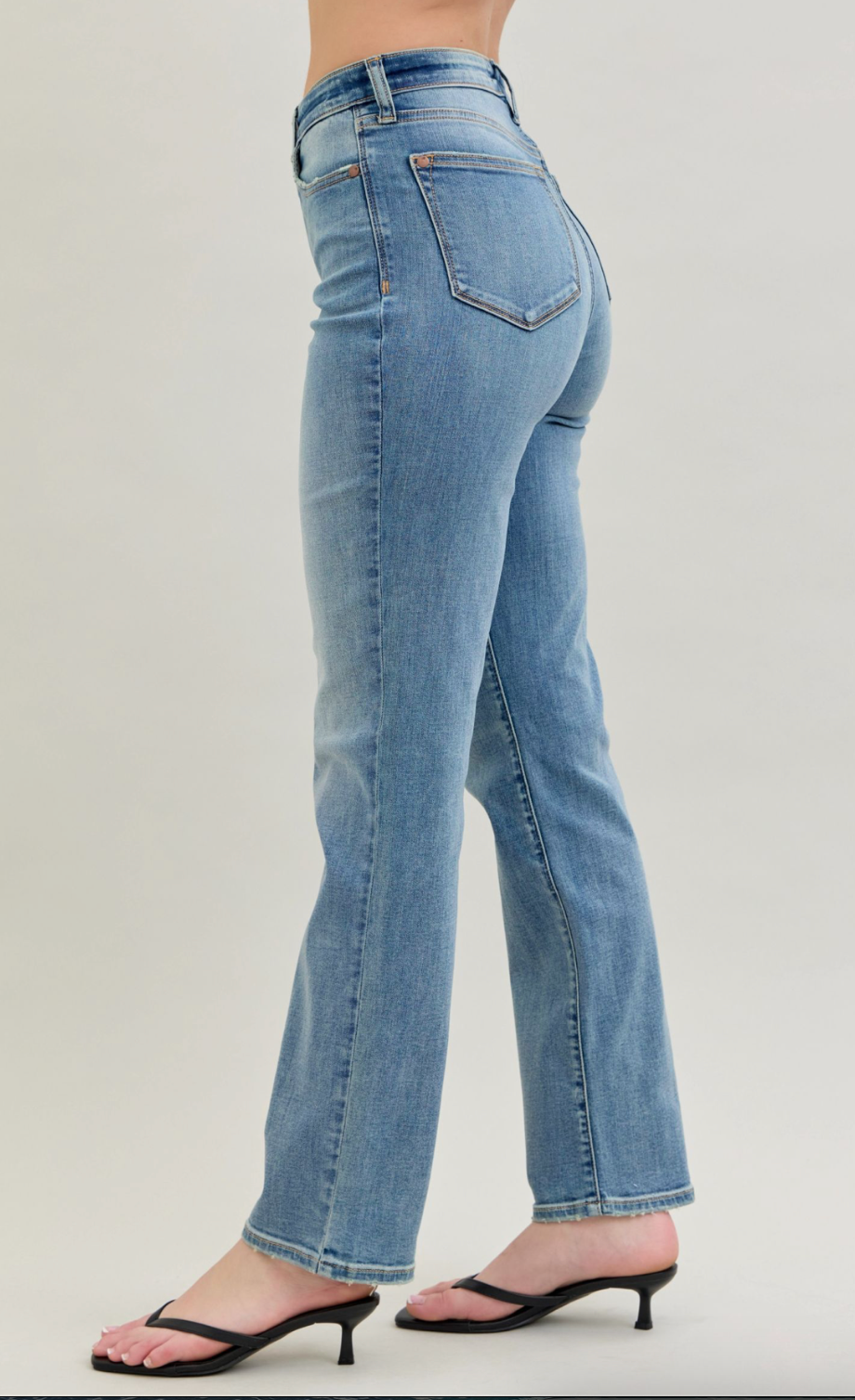 Judy Blue LT High Waist Straight Fit