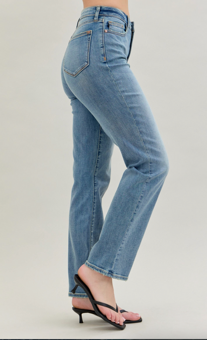 Judy Blue LT High Waist Straight Fit