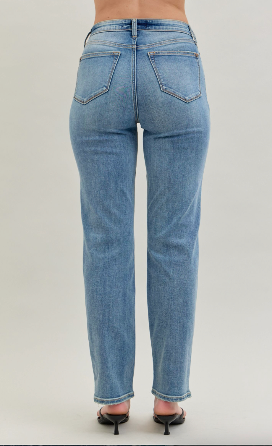 Judy Blue LT High Waist Straight Fit