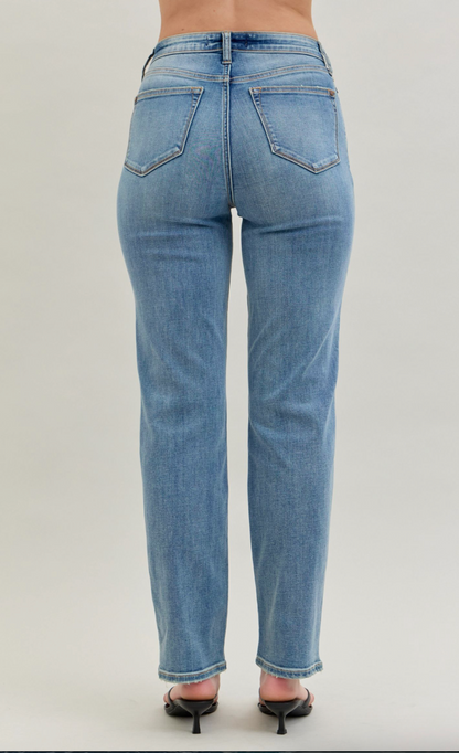 Judy Blue LT High Waist Straight Fit