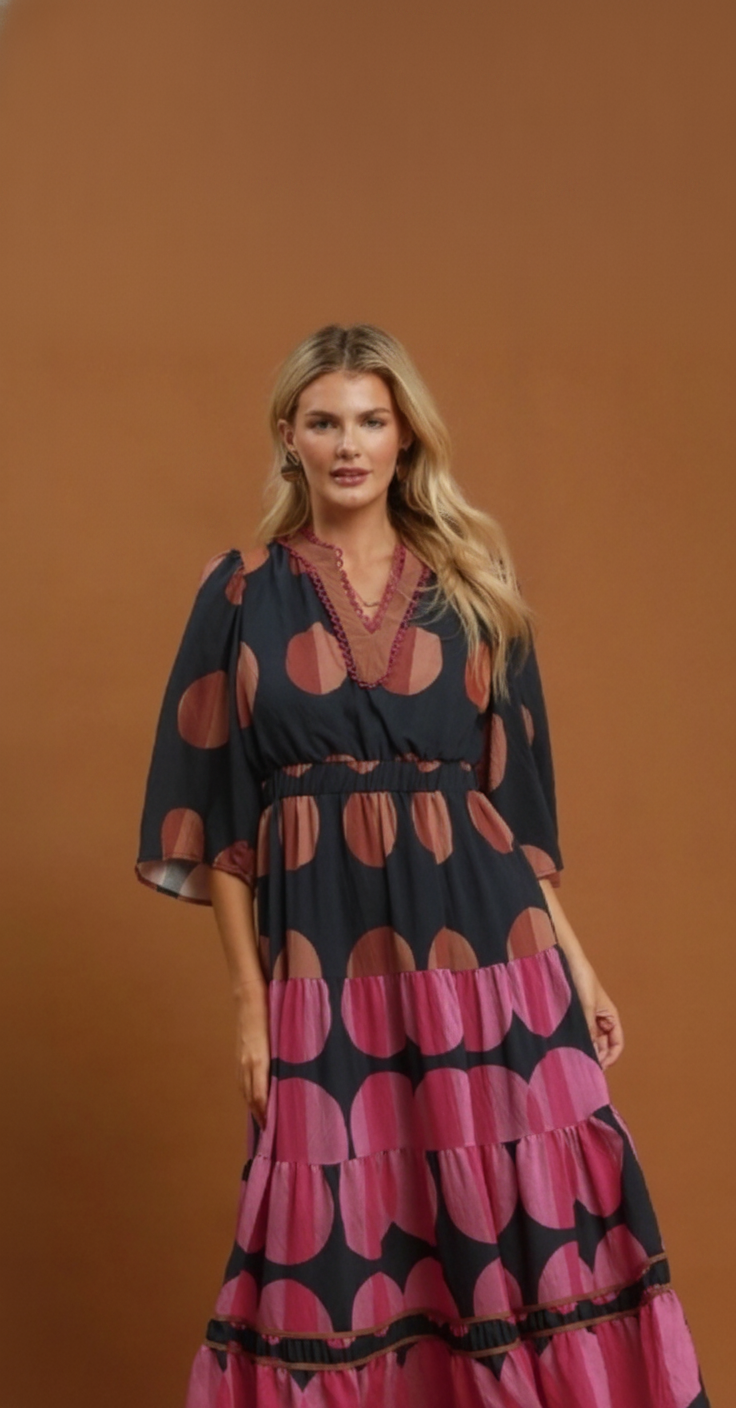 Black Dot Midi
