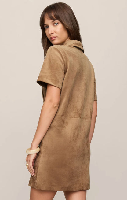 LEONE SUEDE MINI DRESS