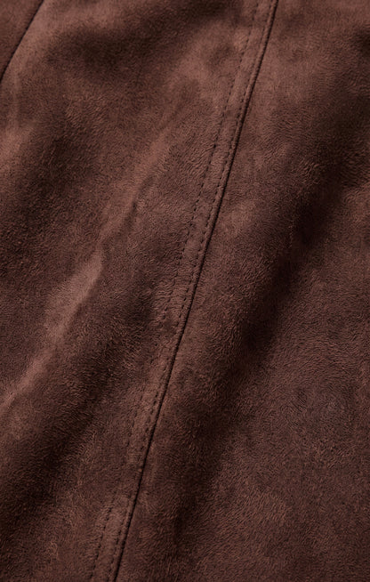 PERRI SUEDE MINI SKIRT