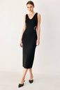 sweater knit midi dress