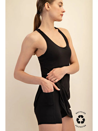 Yoga Romper w/Bra Insert