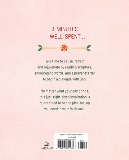 3-Minute Devotions for Women Large Print