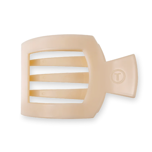 Teleties Square Flat Large Clip