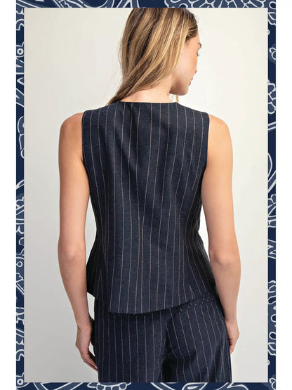 Pinstripe Waistcoat / Vest