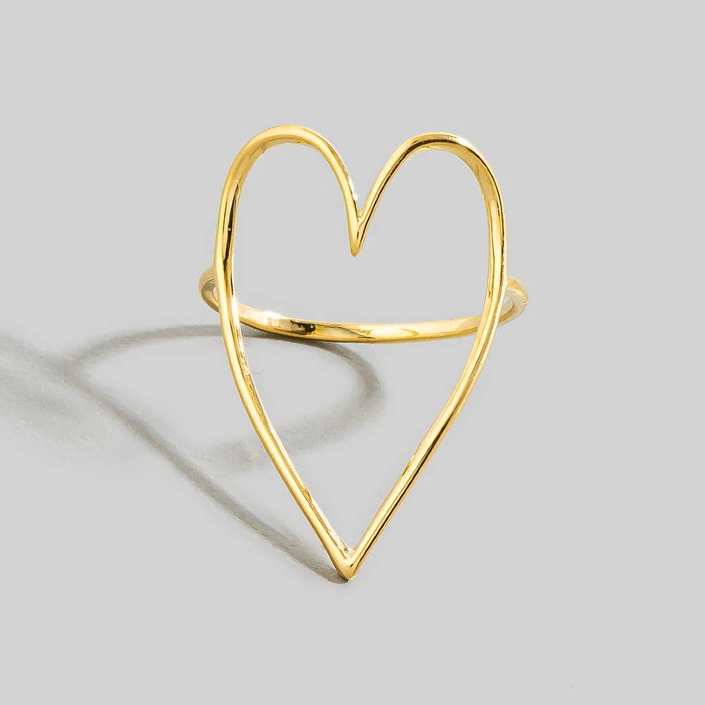 Heart Cut Out Ring