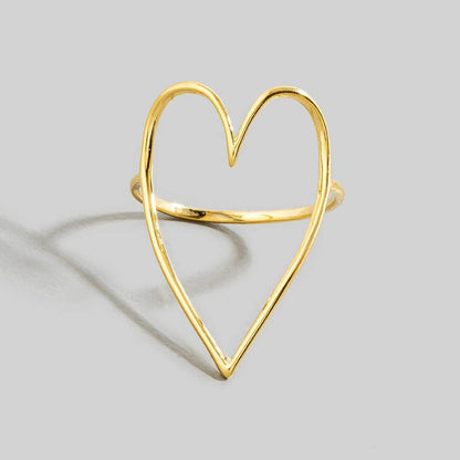 Heart Cut Out Ring