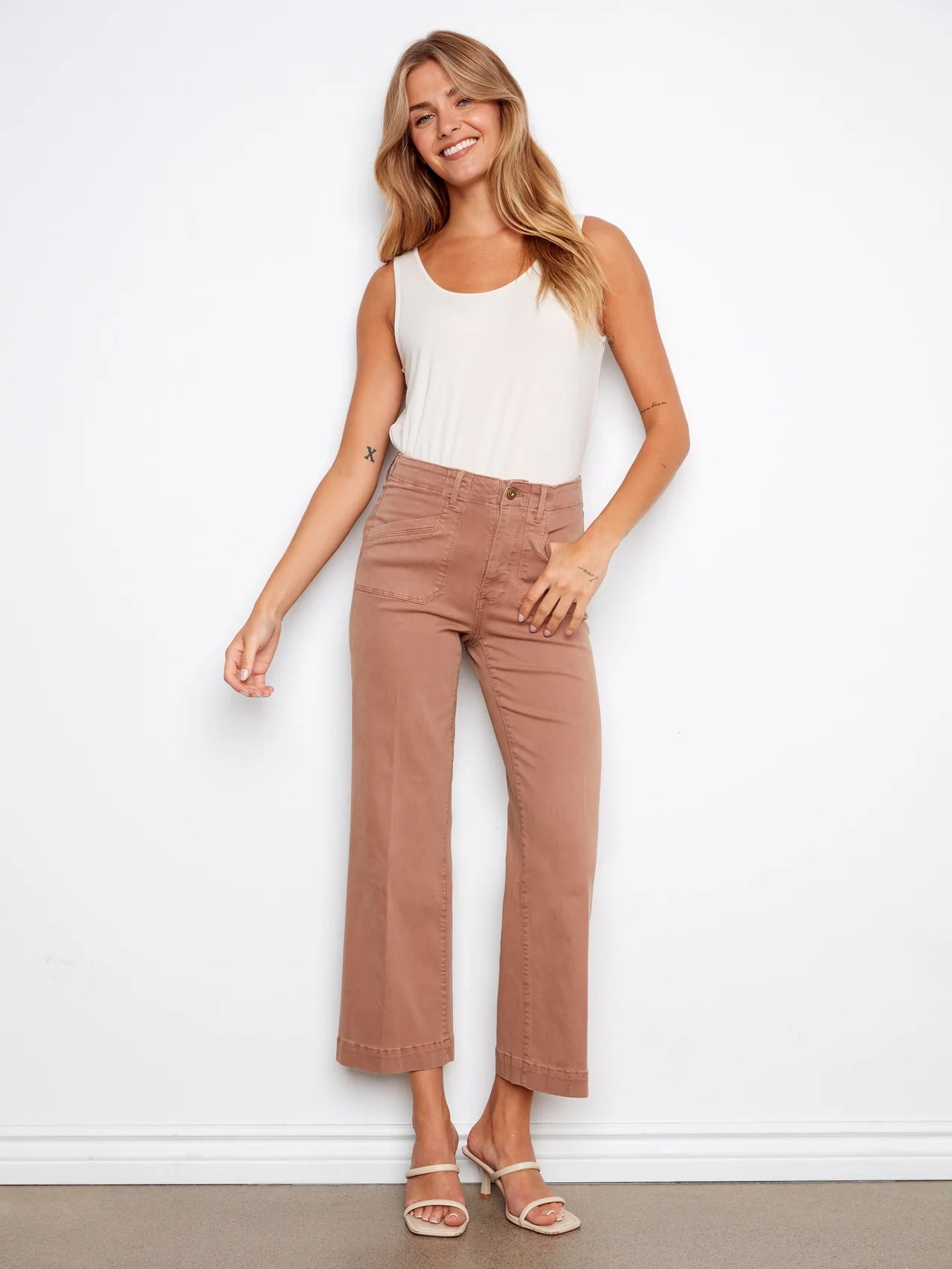 Desert Brown Twill Pants