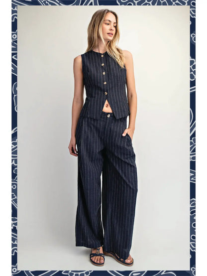 Pinstripe Waistcoat / Vest